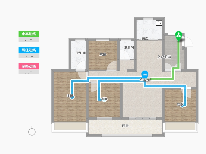 江苏省-徐州市-石榴运河首府-114.00-户型库-动静线