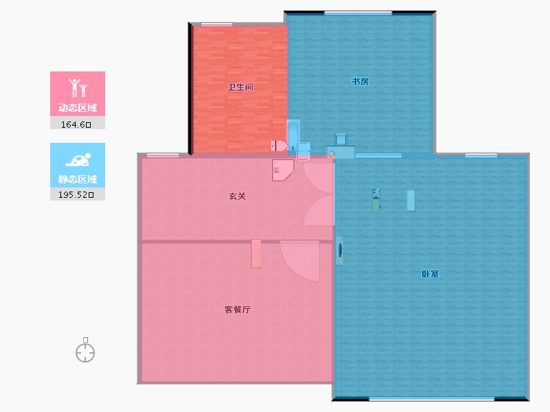 江苏省-盐城市-碧桂园凤凰城-344.03-户型库-动静分区