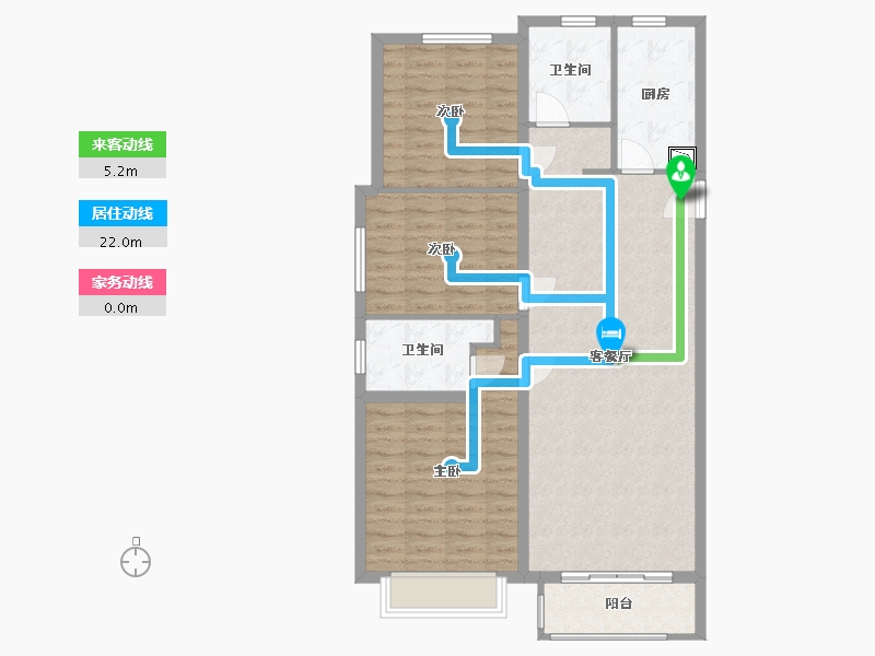 河北省-保定市-涿州铂悦山-99.00-户型库-动静线