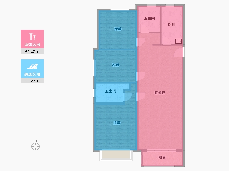 河北省-保定市-涿州铂悦山-99.00-户型库-动静分区