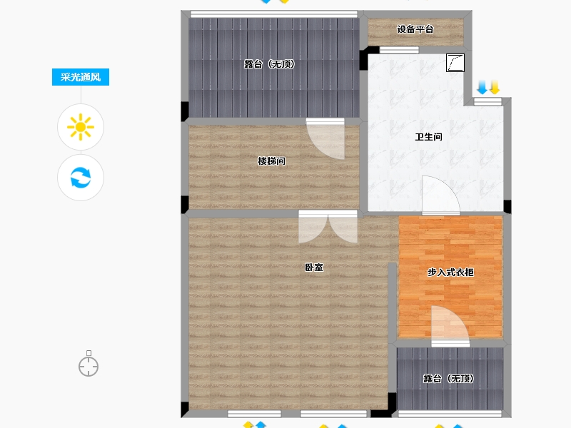 浙江省-湖州市-天际玖墅-120.00-户型库-采光通风