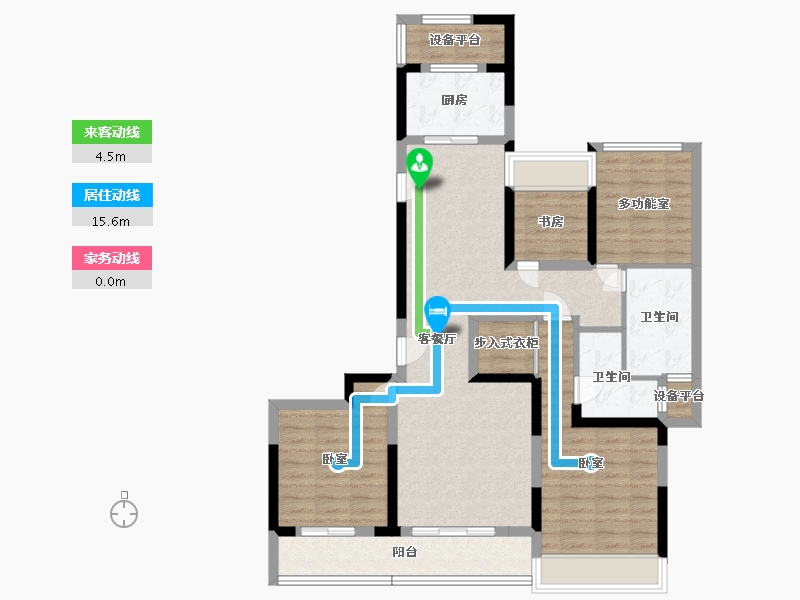 浙江省-湖州市-湖州府-104.37-户型库-动静线