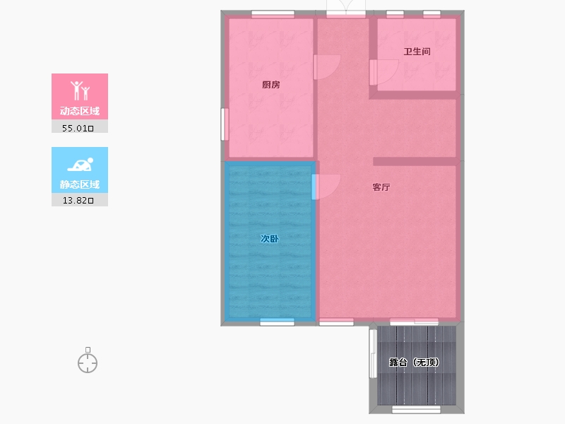 河北省-保定市-御龙湾-68.30-户型库-动静分区