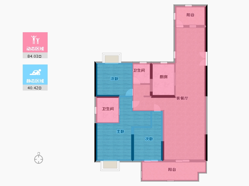 江苏省-南通市-海安万达广场-112.00-户型库-动静分区