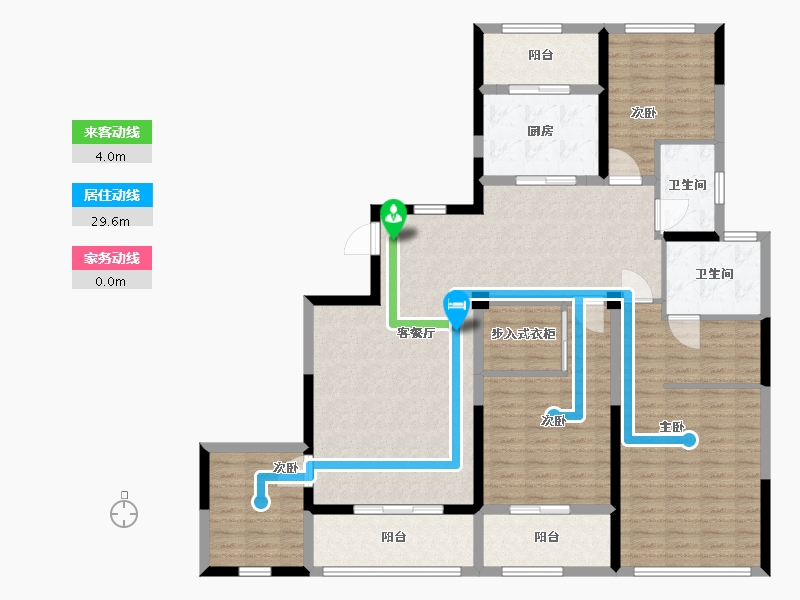 江苏省-盐城市-同曦文昌府-143.00-户型库-动静线