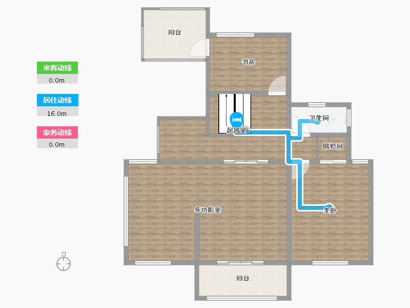 江苏省-扬州市-中海锦苑-149.00-户型库-动静线