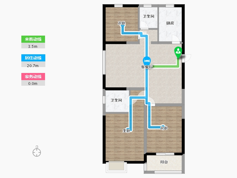 江苏省-盐城市-同曦文昌府-99.00-户型库-动静线