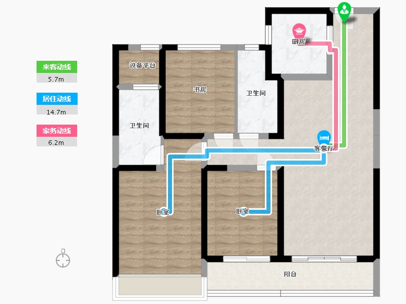 浙江省-湖州市-湖州府-97.48-户型库-动静线