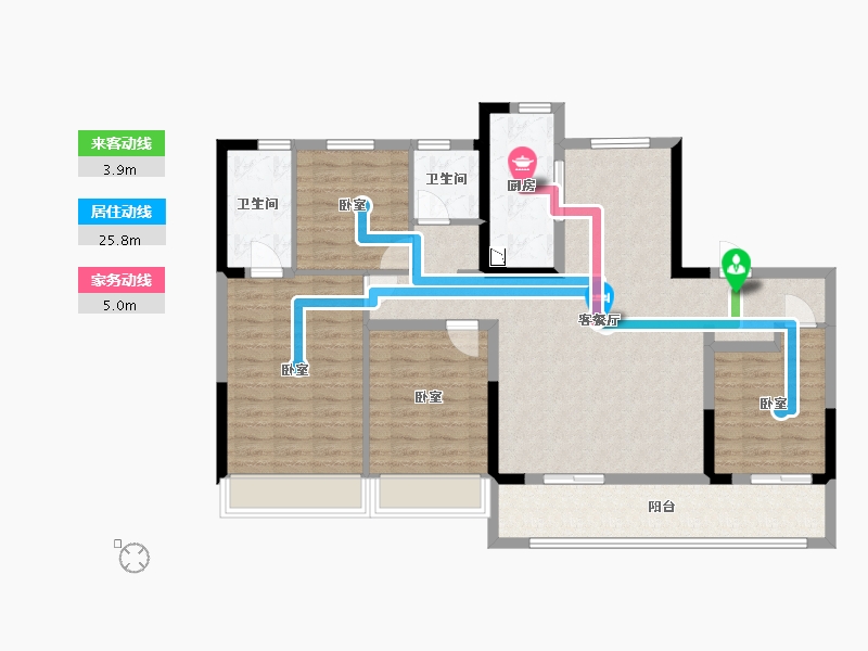 江苏省-常州市-保利和光晨樾-112.00-户型库-动静线