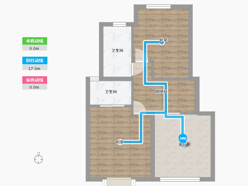 甘肃省-金昌市-保利领秀山-44.83-户型库-动静线