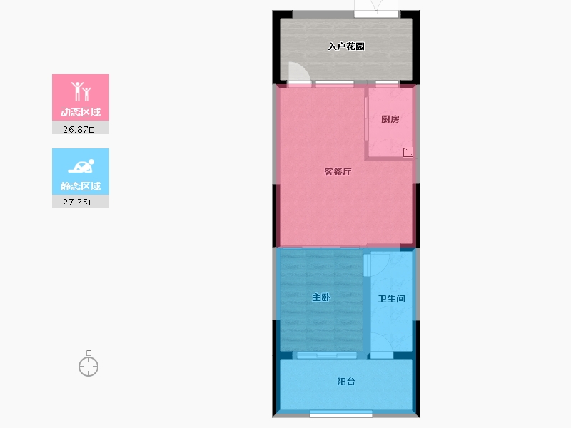 云南省-保山市-腾冲宝峰合院-58.94-户型库-动静分区