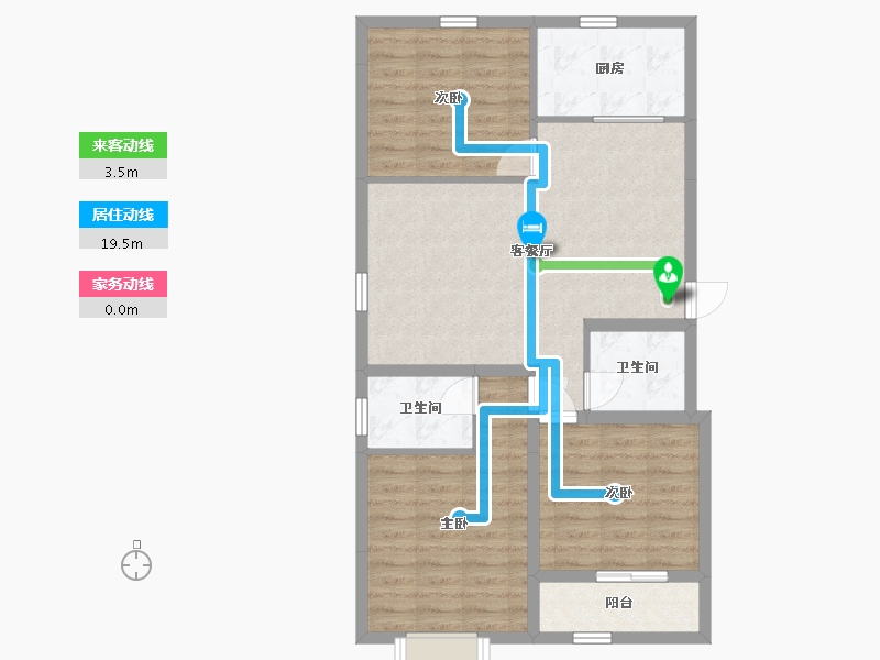 河北省-承德市-泰悦府-80.98-户型库-动静线