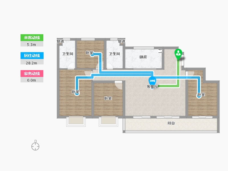 江苏省-无锡市-融创运河映-114.01-户型库-动静线