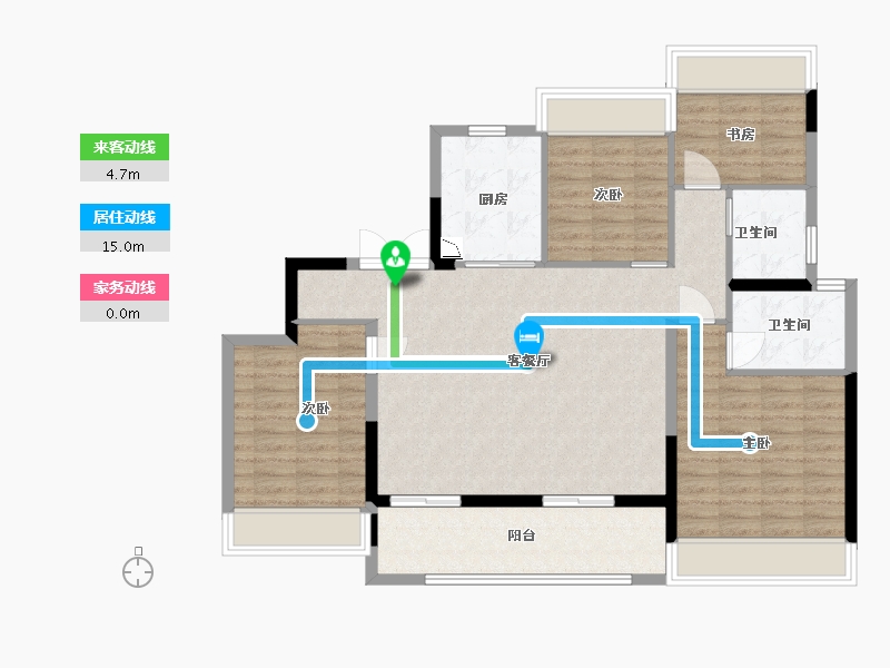 江苏省-盐城市-新城悦隽首府-106.40-户型库-动静线