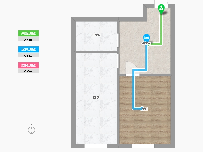 黑龙江省-哈尔滨市-龙湾园著-39.60-户型库-动静线