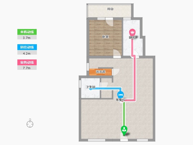 甘肃省-兰州市-保利领秀山-81.45-户型库-动静线