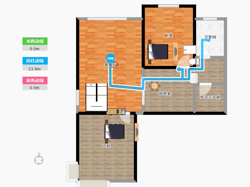 陕西省-宝鸡市-翡翠东城-119.11-户型库-动静线