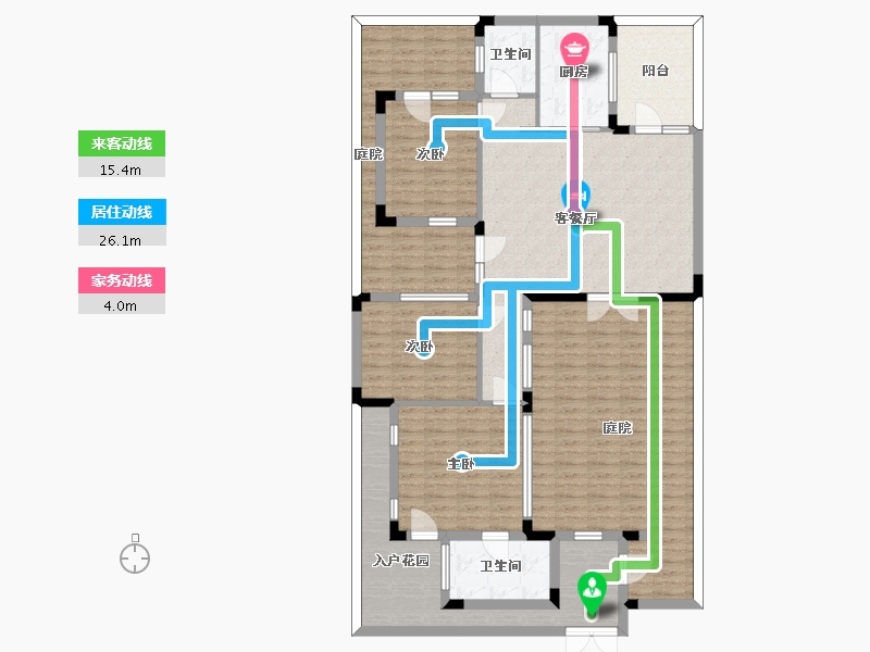 云南省-保山市-景业高黎贡小镇-157.70-户型库-动静线