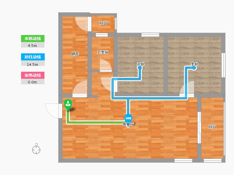 陕西省-西安市-世纪优盘-81.89-户型库-动静线