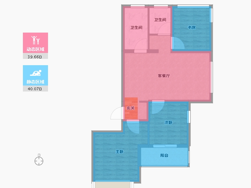 江苏省-南京市-世茂城品-71.01-户型库-动静分区