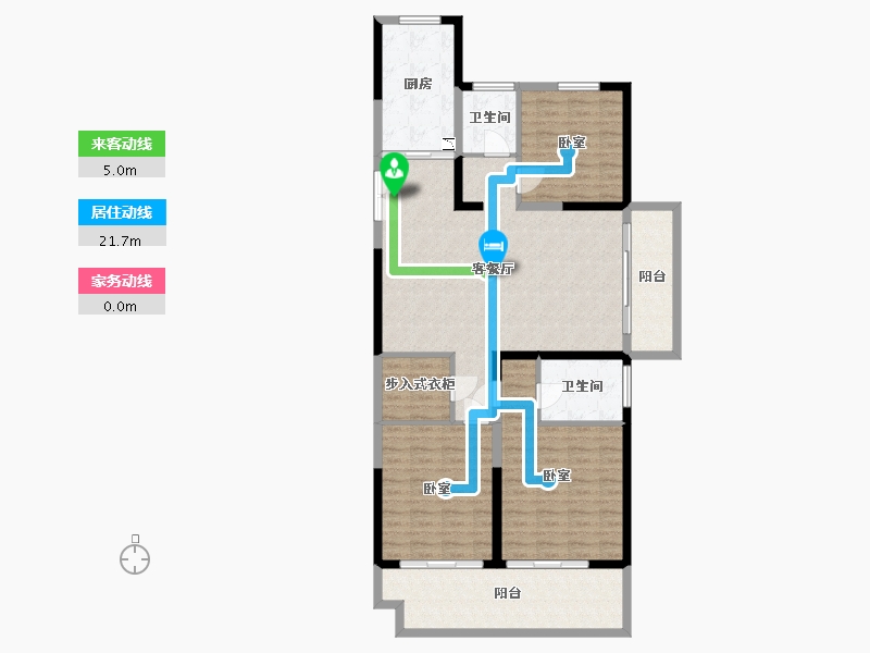 江苏省-镇江市-万善上院·云上-122.00-户型库-动静线