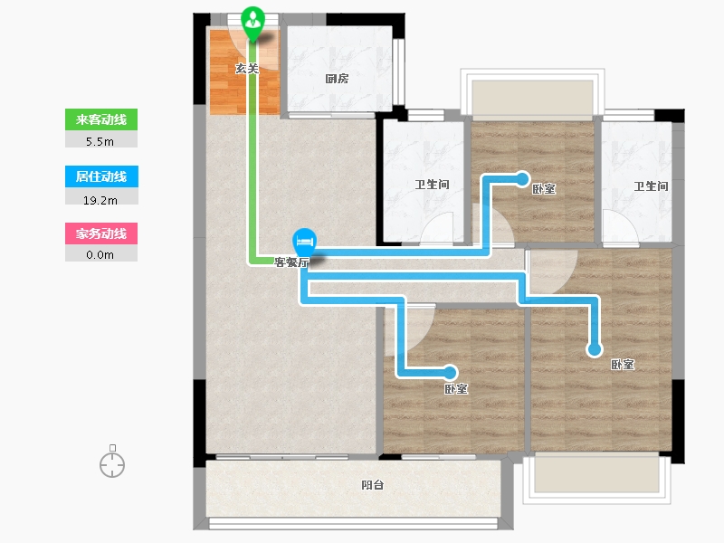 江西省-抚州市-华章硕丰八方城-79.00-户型库-动静线