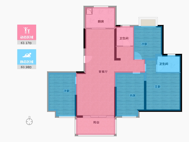 江苏省-盐城市-京师学院山-110.92-户型库-动静分区