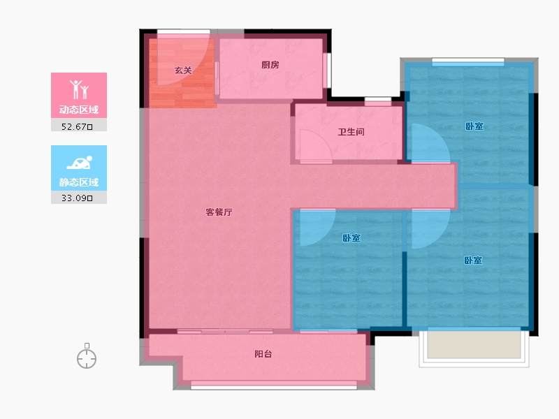 江西省-抚州市-华章硕丰八方城-78.00-户型库-动静分区