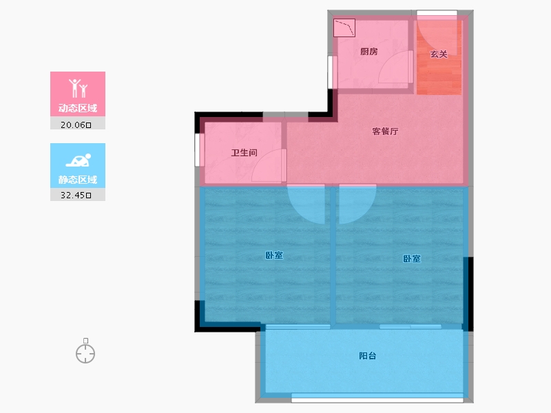 江西省-抚州市-润达才子温泉小镇-46.90-户型库-动静分区