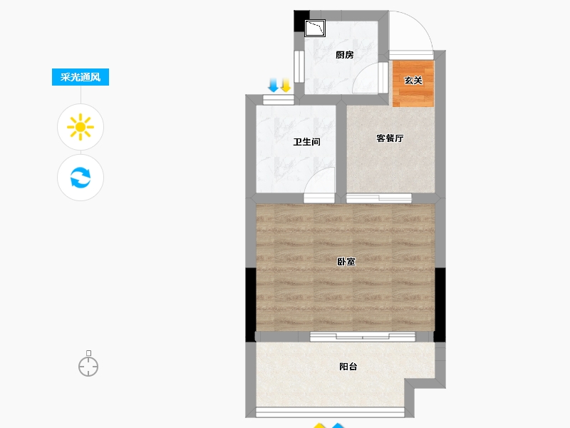 江西省-抚州市-润达才子温泉小镇-35.06-户型库-采光通风