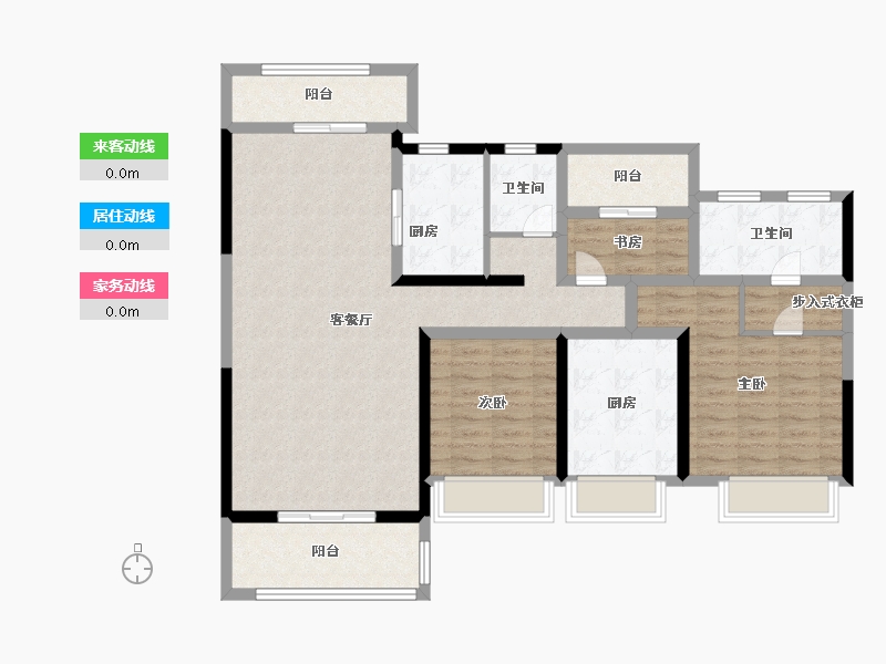 江苏省-扬州市-扬州万达广场-112.00-户型库-动静线