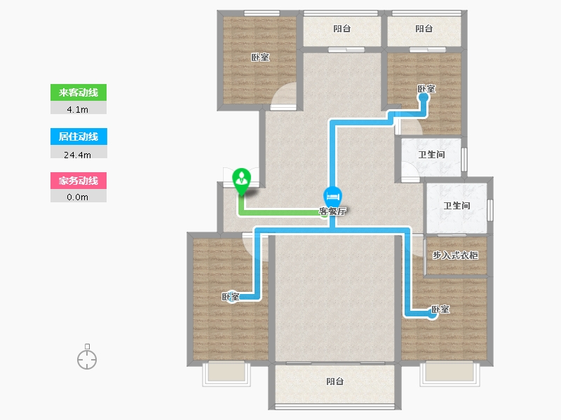 甘肃省-天水市-恒顺锦润悦府-150.51-户型库-动静线