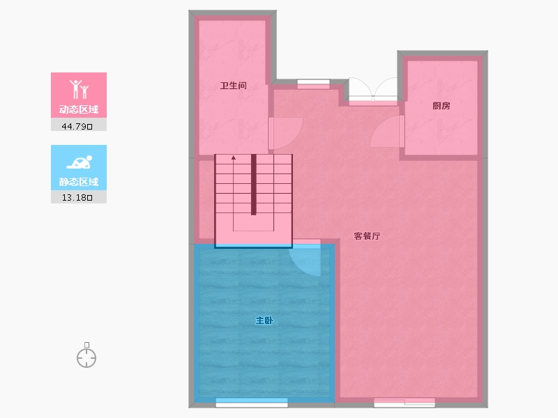 陕西省-西安市-中天诚品-52.41-户型库-动静分区