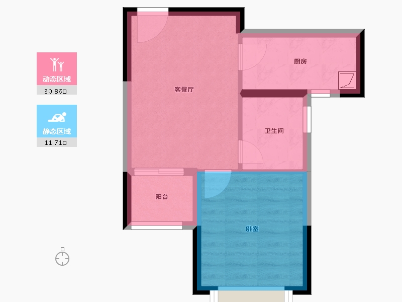 广西壮族自治区-贺州市-南宁恒大城-37.42-户型库-动静分区