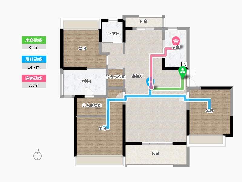 江苏省-盐城市-兴邦中央公园-135.20-户型库-动静线