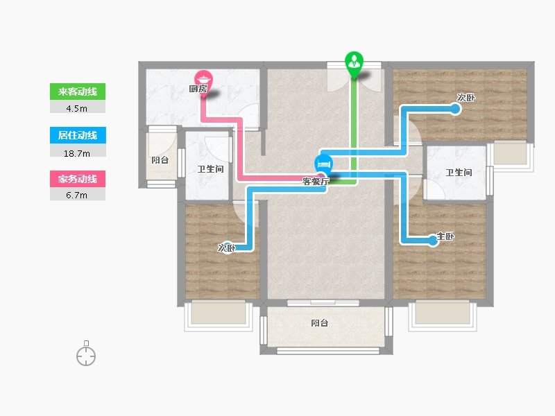 陕西省-安康市-龙湾水境-91.31-户型库-动静线