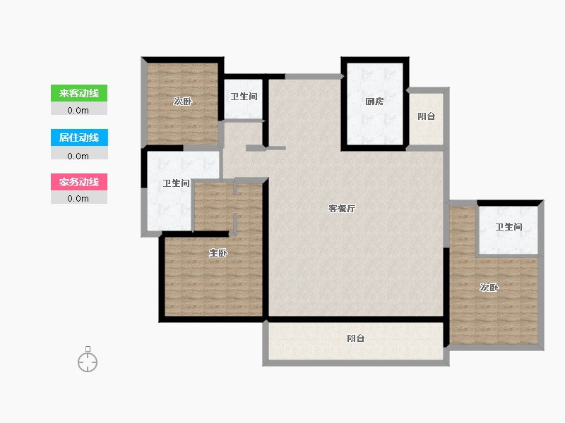 江苏省-盐城市-兴邦中央公园-158.40-户型库-动静线