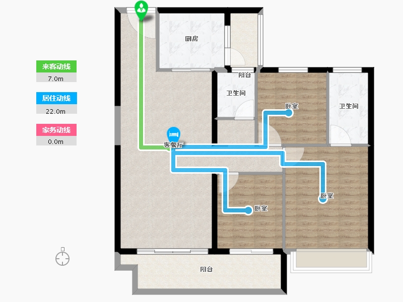 江苏省-镇江市-碧桂园·云顶-113.21-户型库-动静线