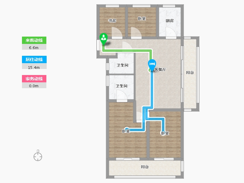 江苏省-镇江市-中建大观京江府-110.00-户型库-动静线