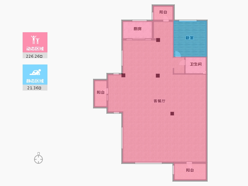 江苏省-镇江市-中建大观京江府-233.00-户型库-动静分区