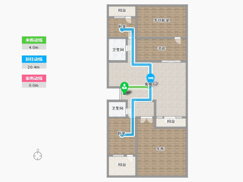 辽宁省-营口市-林昌·天铂-194.35-户型库-动静线