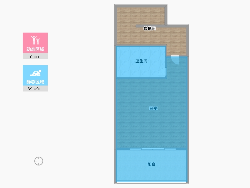 江苏省-镇江市-东方丽晶花苑-104.76-户型库-动静分区