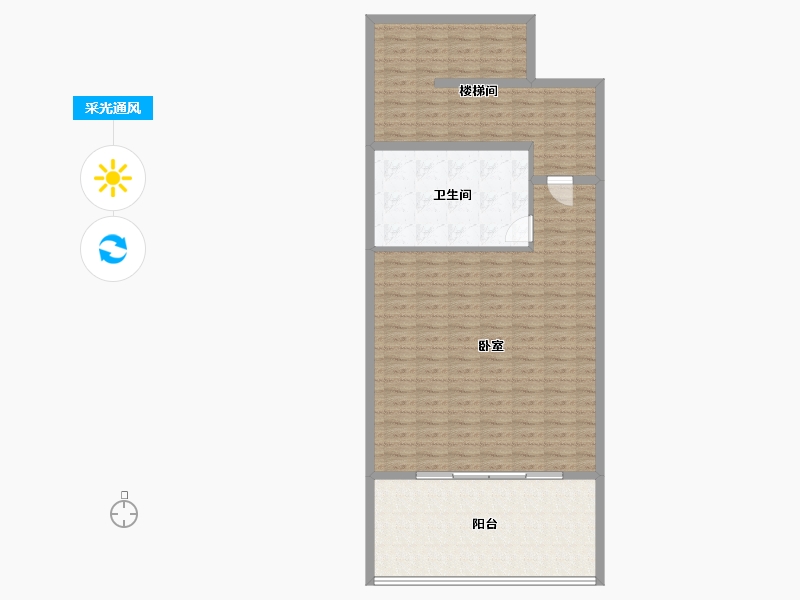 江苏省-镇江市-东方丽晶花苑-104.76-户型库-采光通风