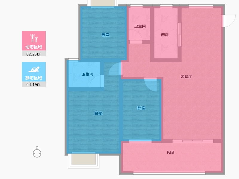 江西省-抚州市-乐安中大府-94.00-户型库-动静分区