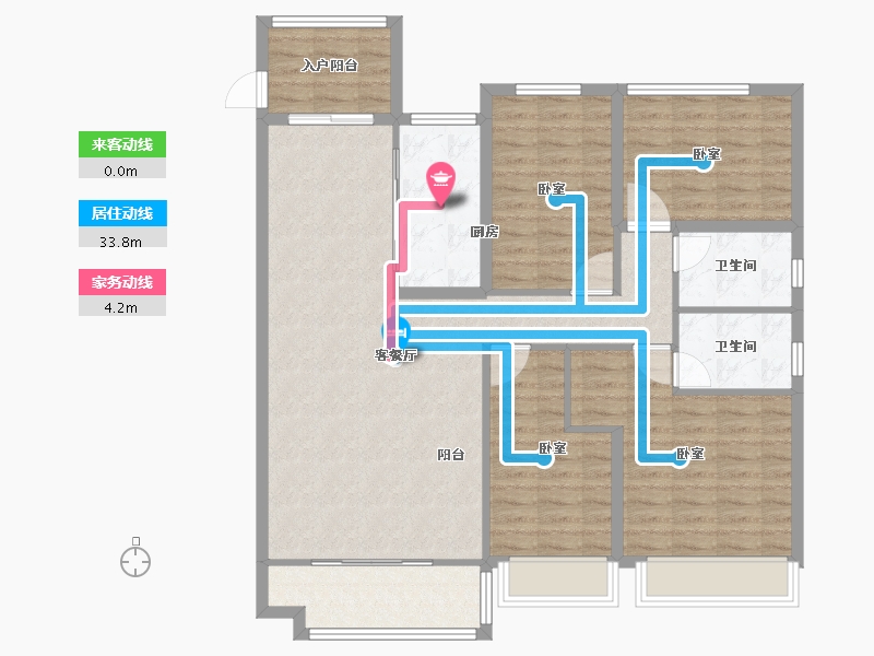 江苏省-镇江市-碧桂园·云顶-114.19-户型库-动静线