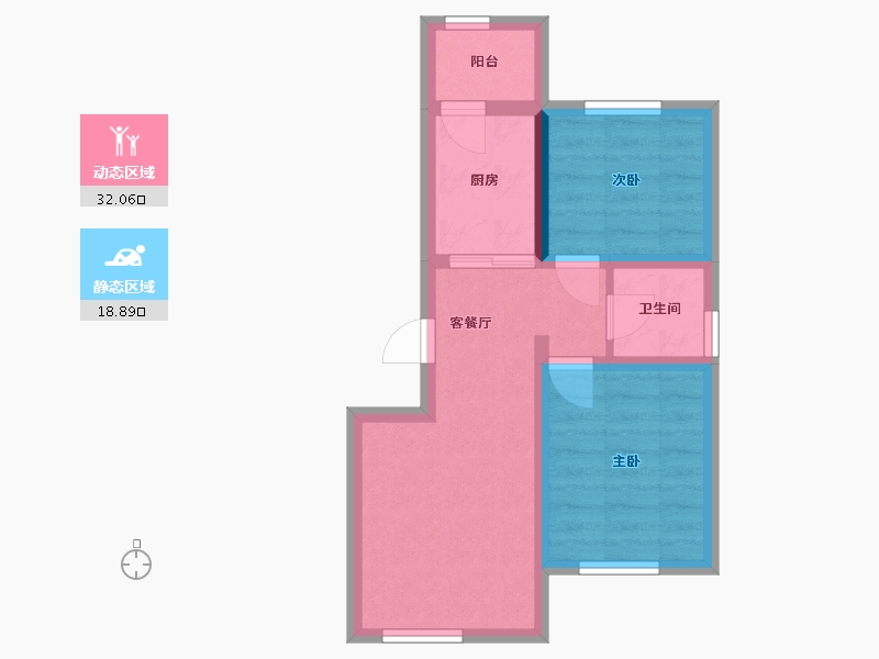 青海省-西宁市-和泰居-44.19-户型库-动静分区