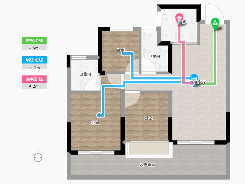 浙江省-丽水市-大家未来社区-78.01-户型库-动静线