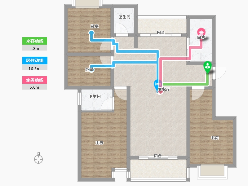 江西省-上饶市-欧景名城-114.01-户型库-动静线