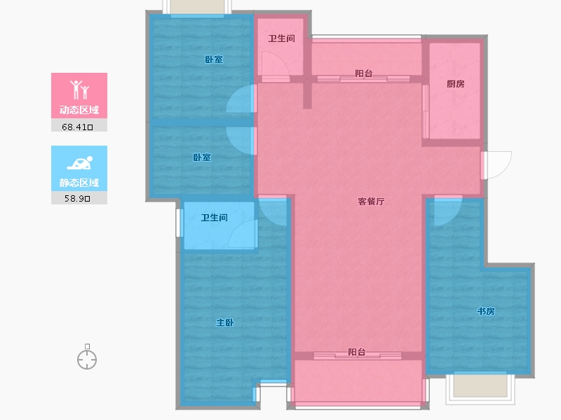 江西省-上饶市-欧景名城-114.01-户型库-动静分区