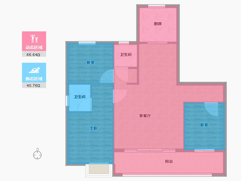 山东省-淄博市-悦府-98.27-户型库-动静分区